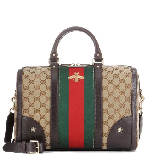 classic gucci shoulder bag|Gucci canvas tote bag vintage.